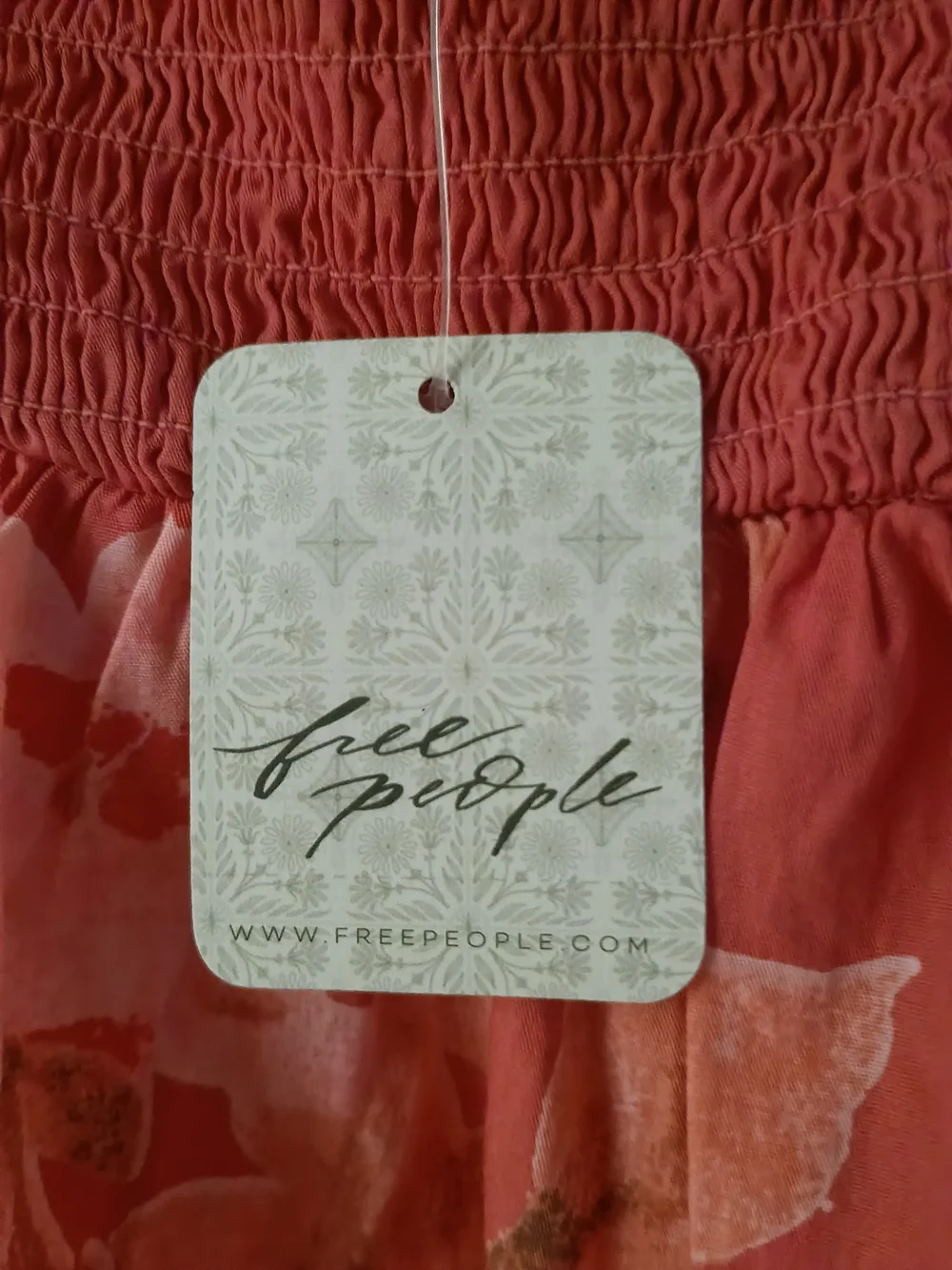 Free People charming coral